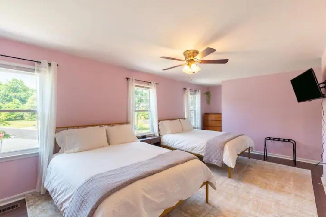 Lrge 5 Bedroom 9 Beds Near Dc-Pool, Hot Tub, Gym, Game Rm, Fire Pit Bowie Exteriér fotografie