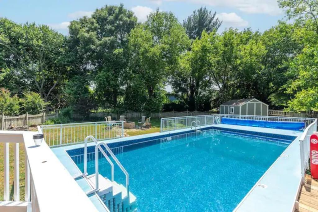 Lrge 5 Bedroom 9 Beds Near Dc-Pool, Hot Tub, Gym, Game Rm, Fire Pit Bowie Exteriér fotografie
